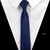 Gravata Azul Pérola Slim Textura Quadriculada #HD737 - comprar online