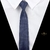 Gravata Cinza Chumbo Slim Textura Quadriculada #HD1115 - comprar online