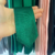 Gravata Verde esmeralda Slim Textura Quadriculada #HD975 na internet