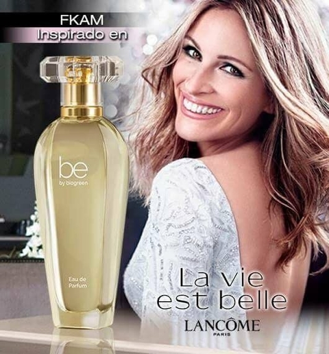 La Vie Est Belle Femenino Perfume Be By Biogreen Inspirado por las mas bellas creaciones de la perfumería Mundial