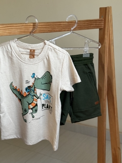 Conjunto Dino verde militar - comprar online