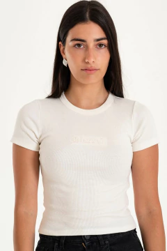 Remera morley bordado BLESSED en delantera (BLESSED) en internet