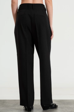 Pantalón sastrero recto con lazo (UNIQ) - isostasia