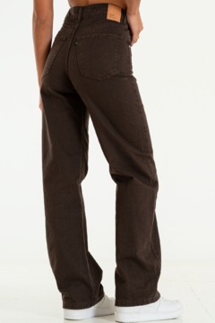 Wide leg tiro alto rígido (FERRERO) - tienda online