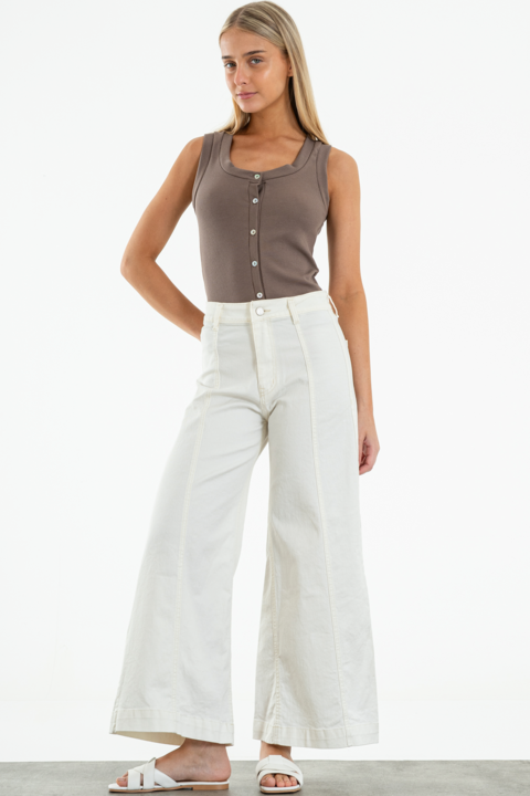 Wide leg tiro alto elastizado (O TEFERINA)