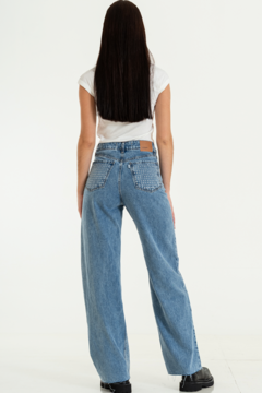 Wide leg rígido tiro alto (H PEPIT) - comprar online