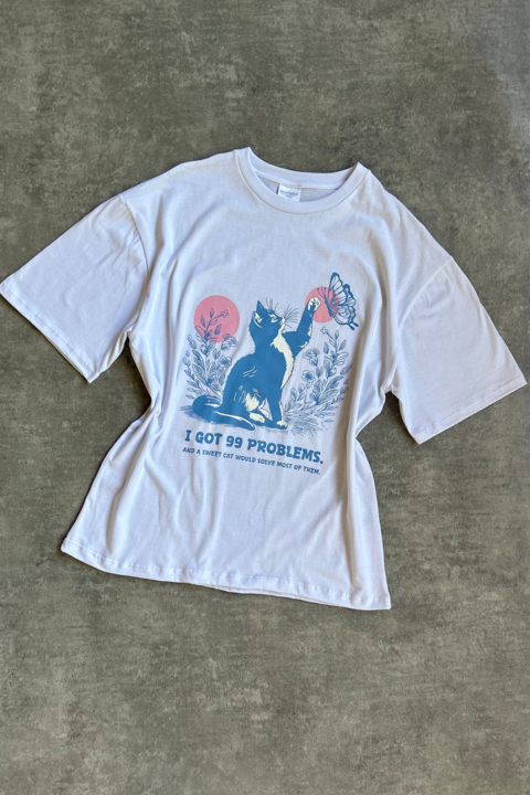 Remeron estampado gato y mariposa (NAITY)