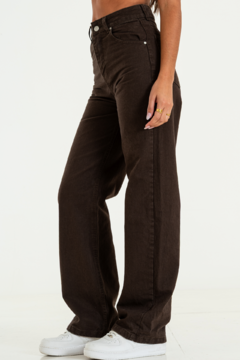 Wide leg tiro alto rígido (FERRERO) - isostasia