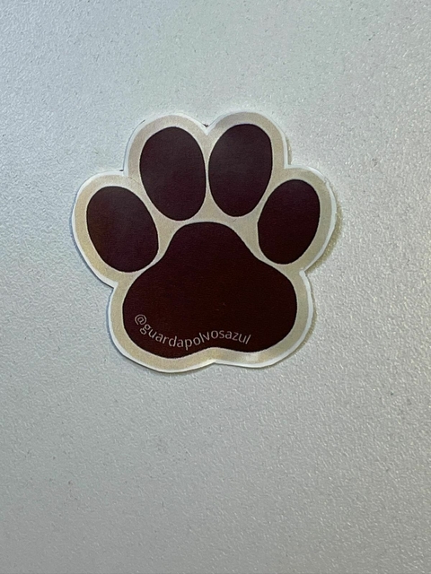 Sticker huella.