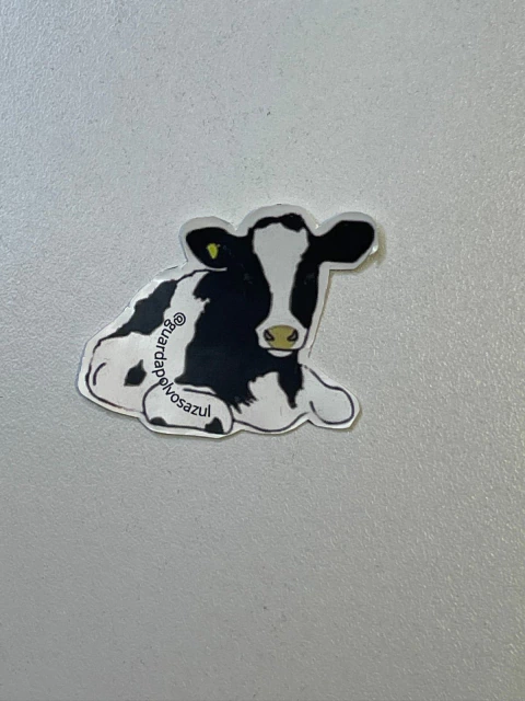 Sticker vaca.