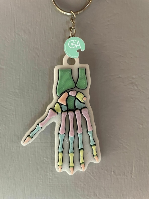 Llavero de mano.