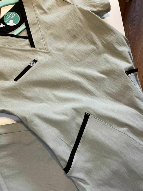 ambo spandex verde