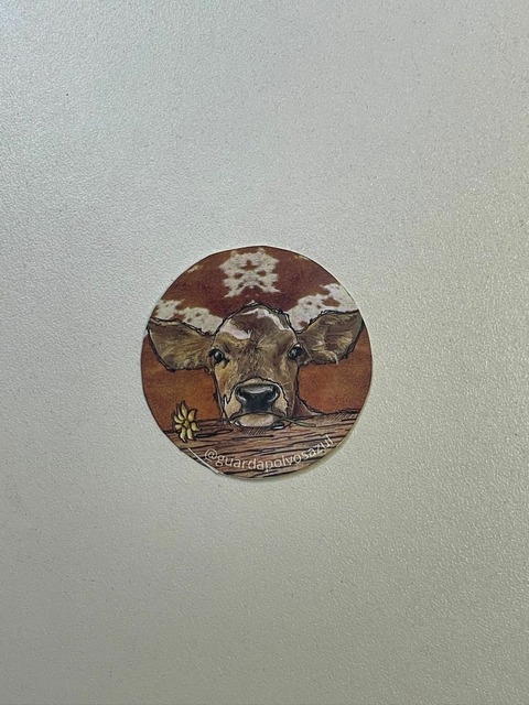 Sticker ternera.
