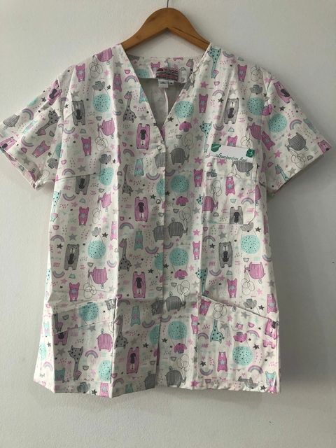 Chaqueta oso rosa