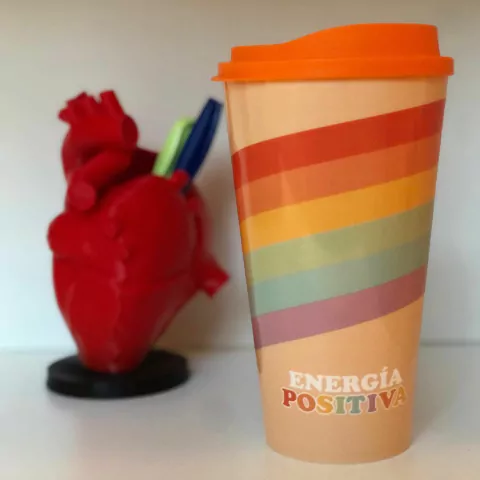 Vaso naranja
