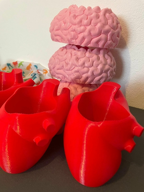 Lapicero corazón.