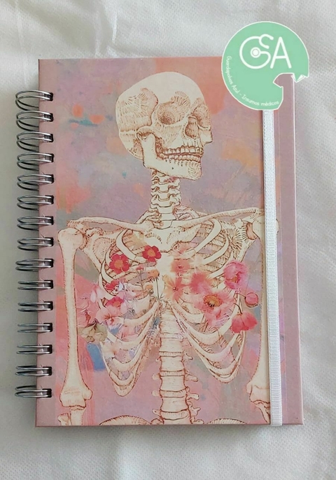 Agenda esqueleto rosado - comprar online