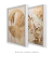 Dupla de Quadros Decorativos - O Jardim Dourado - loja online