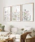 Trio de Quadros Decorativos - Portal de Flores