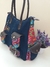 Bolsa Jeans com couro e estampa digital (SOB ENCOMENDA)