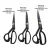 Tesoura Alfaiate de Corte Profissional Lanmax - Tam: 10", 9", 8" na internet