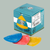 Giz Para Tecido - Butterfly Triangular Caixa C/10un - Sortidas