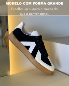 Tênis Volpi Preto - Bege - comprar online