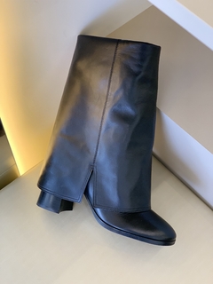 Bota Arezzo Preta Polaina - Volpi Shoes
