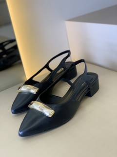 Slingback Anacapri Marie Preto na internet
