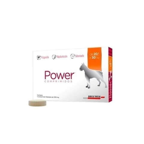 Anti pulgas perro 20,1kg a 30kg Comprimido Power $14.300 - comprar online
