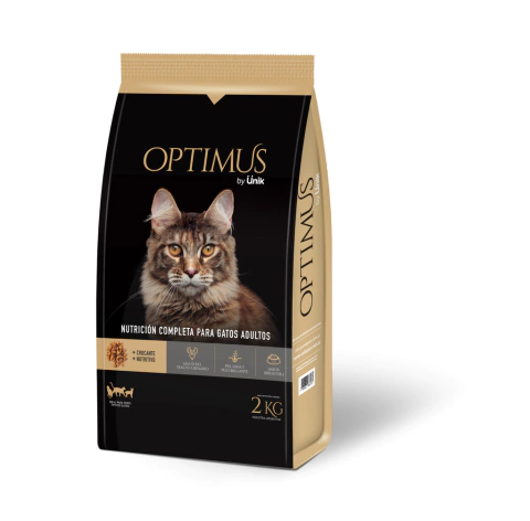 Alimento para gato adulto Unik Optimus 2k - comprar online