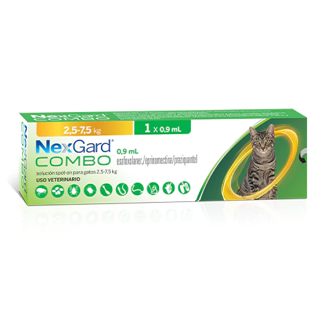 NexGard Cat COMBO de 2.6 a 7.5kg $24.900 - comprar online