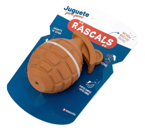 Juguete Para Perro Tpr Granada Rascals Anti Estrés