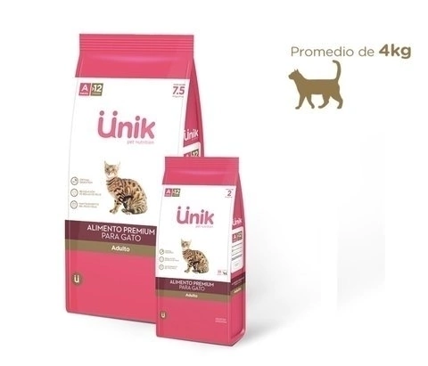 Alimento para Gato Adulto Unik 2k - comprar online