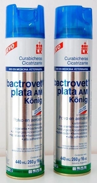 Curabichera Bactrovet Plata aerosol Konig 440ML