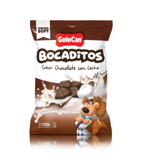 Bocaditos sabor Chocolate Golocan