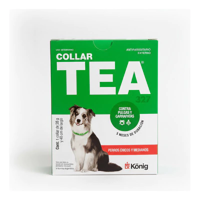 Collar Antipulgas TEA Perros Chicos y Medianos - comprar online