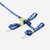 Correa + Pretal para Gato Jacquard Astro Zee Dog