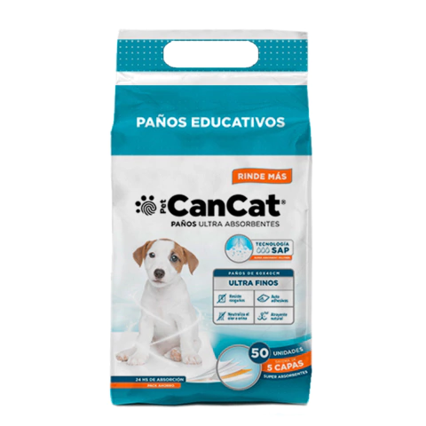 Paños Sanitarios para Perro CanCat x20u