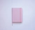 Caderneta A6 (10x14cm): Rosa pastel