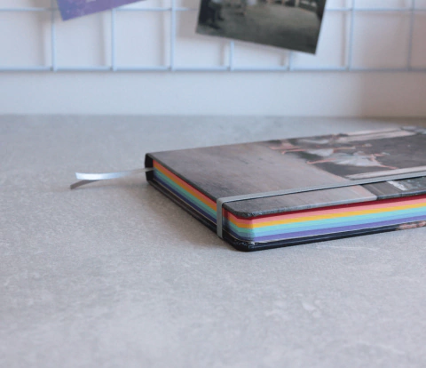 Caderneta A5(Miolo colorido): Ensaio de Balé