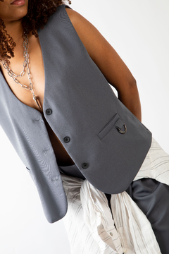 CHALECO PARIS GRIS
