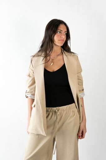 Blazer Belgase Lino Beige thumbnail 3