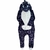 PIJAMA ENTERITO PLUSH UNI VIOLETA STAR NIÑOS