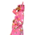 BATA INFANTIL MICROFIBRA FUCSIA STAR - tienda online