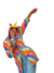 BATA INFANTIL MICROFIBRA UNICORNIO ARCOIRIS 2 - comprar online