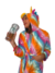 BATA INFANTIL MICROFIBRA UNICORNIO ARCOIRIS 2