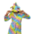 BATA INFANTIL MICROFIBRA UNICORNIO ARCOIRIS en internet