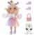 Rainbow High Muñeca 15cm Little Sister Opal Raine en internet
