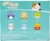 Juego de 6 Squishmallows de 6 cm SQMM0008 P4 - MabicShop